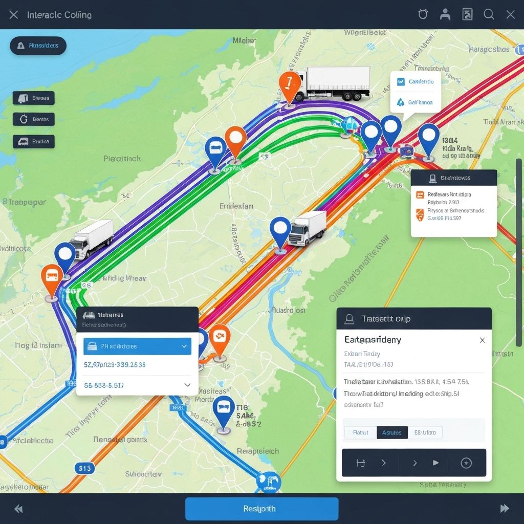 GPS мониторинг карта